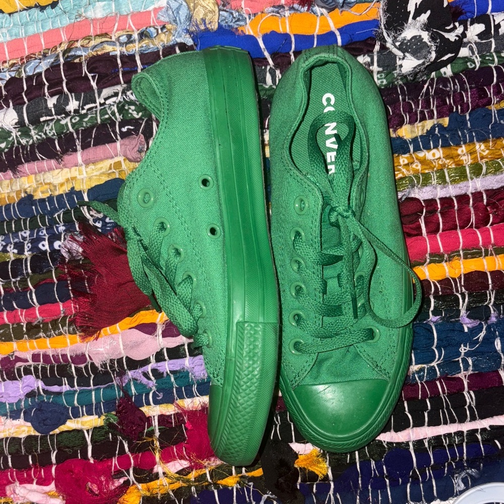 Converse All-Star in Bold Green